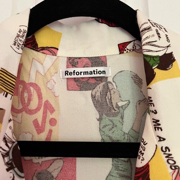 Reformation Cuba Top - Comic Book - Picture 3 of 6